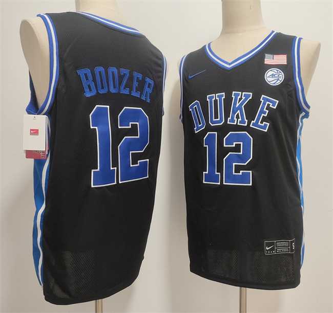 Men's Duke Blue Devils #12 Cameron Boozer Black Stitched Jersey,We sell and wholesale Men's Duke Blue Devils #12 Cameron Boozer Black Stitched Jersey on line form chian!