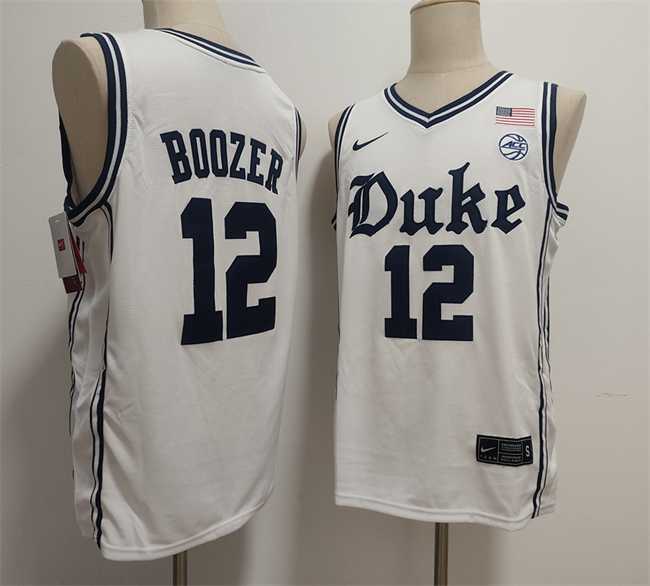 Men's Duke Blue Devils #12 Cameron Boozer White Stitched Jersey,We sell and wholesale Men's Duke Blue Devils #12 Cameron Boozer White Stitched Jersey on line form chian!