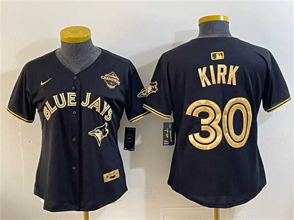 Youth Toronto Blue Jays #30 Alejandro Kirk Black Gold 2025 American League Champions Limited Stitched Jersey Dzhi,We sell and wholesale Youth Toronto Blue Jays #30 Alejandro Kirk Black Gold 2025 American League Champions Limited Stitched Jersey Dzhi on line form chian!