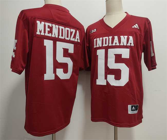 Men's Indiana Hoosiers #15 Fernando Mendoza Red Stitched Basketball Jerseys,We sell and wholesale Men's Indiana Hoosiers #15 Fernando Mendoza Red Stitched Basketball Jerseys on line form chian!
