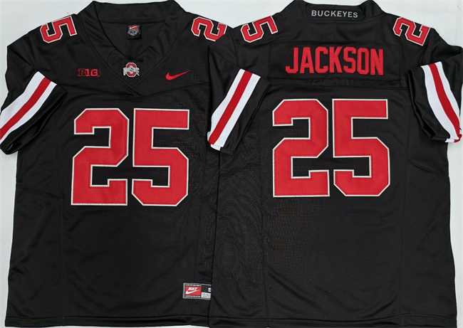 Men's Ohio State Buckeyes #25 Lamar Bo Jackson Black 2025 F.U.S.E. Limited Stitched Jersey,We sell and wholesale Men's Ohio State Buckeyes #25 Lamar Bo Jackson Black 2025 F.U.S.E. Limited Stitched Jersey on line form chian!