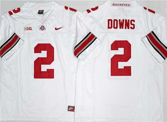 Men's Ohio State Buckeyes #2 Caleb Downs White 2025 F.U.S.E. Limited Stitched Jersey,We sell and wholesale Men's Ohio State Buckeyes #2 Caleb Downs White 2025 F.U.S.E. Limited Stitched Jersey on line form chian!