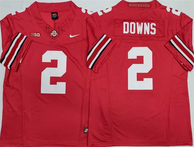 Men's Ohio State Buckeyes #2 Caleb Downs Red 2025 F.U.S.E. Limited Stitched Jersey,We sell and wholesale Men's Ohio State Buckeyes #2 Caleb Downs Red 2025 F.U.S.E. Limited Stitched Jersey on line form chian!