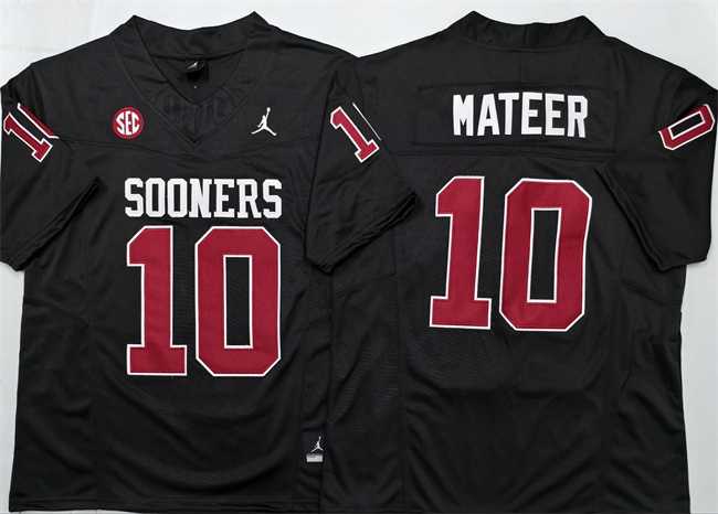 Men's Oklahoma Sooners #10 John Mateer Black 2025 F.U.S.E. Stitched Jersey,We sell and wholesale Men's Oklahoma Sooners #10 John Mateer Black 2025 F.U.S.E. Stitched Jersey on line form chian!