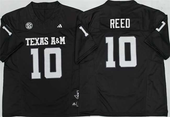 Men's Texas A&M Aggies Lions #10 Marcel Reed Black 2025 F.U.S.E. Stitched Jersey,We sell and wholesale Men's Texas A&M Aggies Lions #10 Marcel Reed Black 2025 F.U.S.E. Stitched Jersey on line form chian!