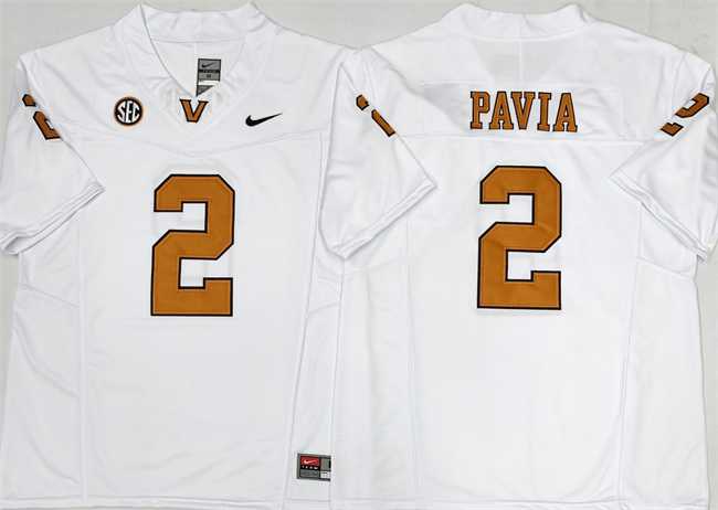 Men's Vanderbilt Commodores #2 Diego Pavia White 2025 F.U.S.E. Vapor Limited Stitched Jersey,We sell and wholesale Men's Vanderbilt Commodores #2 Diego Pavia White 2025 F.U.S.E. Vapor Limited Stitched Jersey on line form chian!