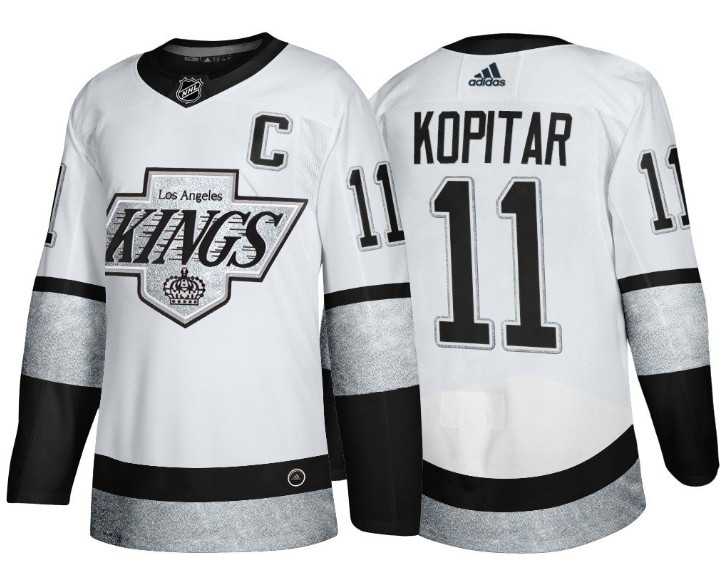 Men's Los Angeles Kings #11 Anze Kopitar White Throwback Stitched Jersey Dzhi,We sell and wholesale Men's Los Angeles Kings #11 Anze Kopitar White Throwback Stitched Jersey Dzhi on line form chian!