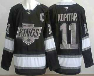 Men's Los Angeles Kings #11 Anze Kopitar Black Alternate Authentic Jersey,We sell and wholesale Men's Los Angeles Kings #11 Anze Kopitar Black Alternate Authentic Jersey on line form chian!