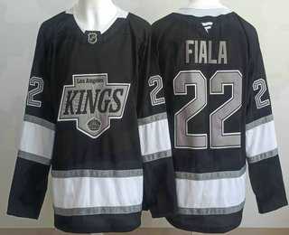 Men's Los Angeles Kings #22 Kevin Fiala Black Alternate Authentic Jersey,We sell and wholesale Men's Los Angeles Kings #22 Kevin Fiala Black Alternate Authentic Jersey on line form chian!