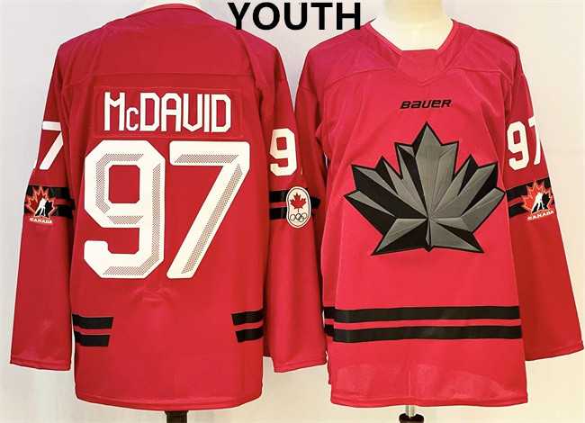 Youth Canada Hockey #97 Connor Mcdavid red stitched jersey,We sell and wholesale Youth Canada Hockey #97 Connor Mcdavid red stitched jersey on line form chian!
