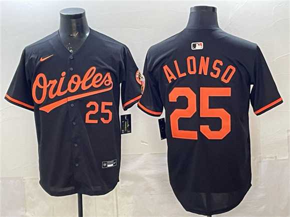 Men's Baltimore Orioles #25 Pete Alonso Black 2025 Limited Stitched Jersey,We sell and wholesale Men's Baltimore Orioles #25 Pete Alonso Black 2025 Limited Stitched Jersey on line form chian!