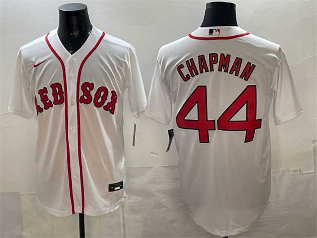 Men's Boston Red Sox #44 Aroldis Chapman White Cool Base Stitched Jersey,We sell and wholesale Men's Boston Red Sox #44 Aroldis Chapman White Cool Base Stitched Jersey on line form chian!