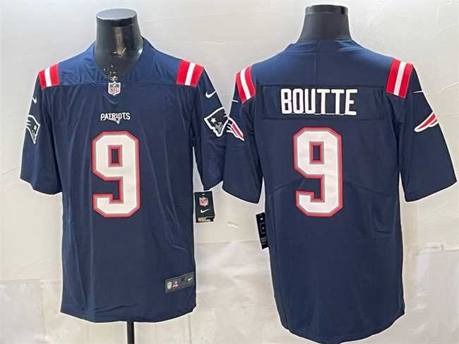Men's New England Patriots #9 Kayshon Boutte Navy Vapor Limited Stitched Jersey,We sell and wholesale Men's New England Patriots #9 Kayshon Boutte Navy Vapor Limited Stitched Jersey on line form chian!