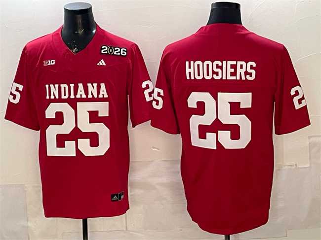 Men's Indiana Hoosiers #25 Hoosiers Red F.U.S.E. 2026 Patch Stitched Football Jersey,We sell and wholesale Men's Indiana Hoosiers #25 Hoosiers Red F.U.S.E. 2026 Patch Stitched Football Jersey on line form chian!