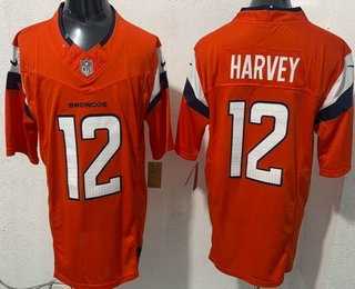 Men's Denver Broncos #12 Rj Harvey Limited Orange FUSE Vapor Stitched Jersey,We sell and wholesale Men's Denver Broncos #12 Rj Harvey Limited Orange FUSE Vapor Stitched Jersey on line form chian!