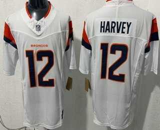 Men's Denver Broncos #12 Rj Harvey Limited White FUSE Vapor Stitched Jersey,We sell and wholesale Men's Denver Broncos #12 Rj Harvey Limited White FUSE Vapor Stitched Jersey on line form chian!