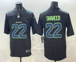 Men's Seattle Seahawks #22 Rashid Shaheed Limited Black Fashion Vapor Stitched Jersey,We sell and wholesale Men's Seattle Seahawks #22 Rashid Shaheed Limited Black Fashion Vapor Stitched Jersey on line form chian!