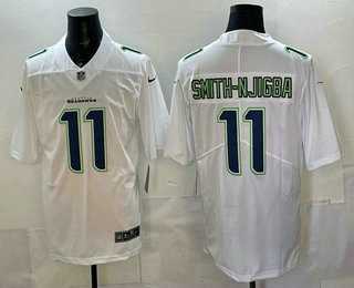 Men's Seattle Seahawks #11 Jaxon Smith-Njigba Limited White Fashion Vapor Stitched Jersey,We sell and wholesale Men's Seattle Seahawks #11 Jaxon Smith-Njigba Limited White Fashion Vapor Stitched Jersey on line form chian!