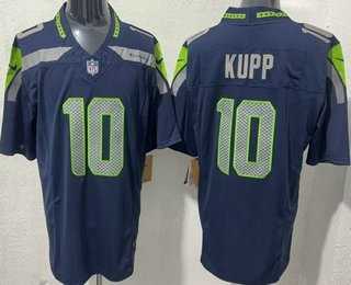 Men's Seattle Seahawks #10 Cooper Kupp Limited Navy FUSE Vapor Stitched Jersey,We sell and wholesale Men's Seattle Seahawks #10 Cooper Kupp Limited Navy FUSE Vapor Stitched Jersey on line form chian!