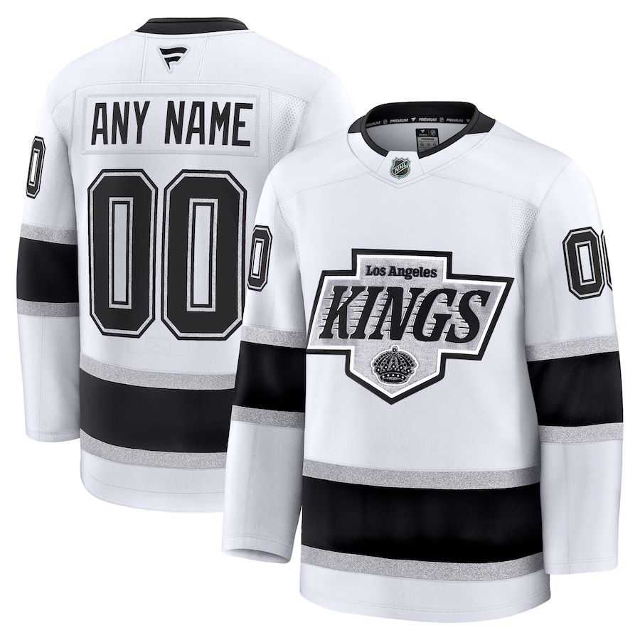 Men's Los Angeles Kings Custom White 2024-25 Away Stitched Hockey Jersey,We sell and wholesale Men's Los Angeles Kings Custom White 2024-25 Away Stitched Hockey Jersey on line form chian!