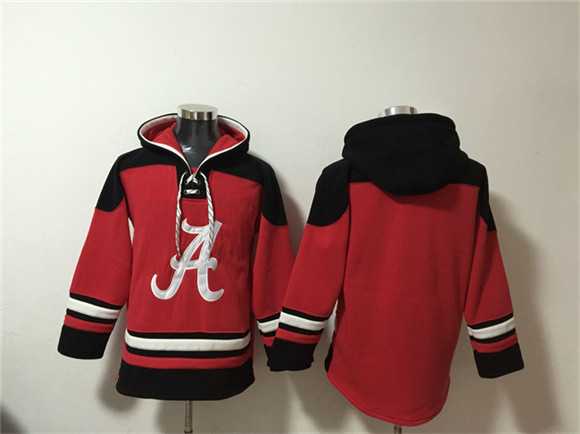 Men's Alabama Crimson Tide Red Lace-Up Pullover Hoodie,We sell and wholesale Men's Alabama Crimson Tide Red Lace-Up Pullover Hoodie on line form chian!