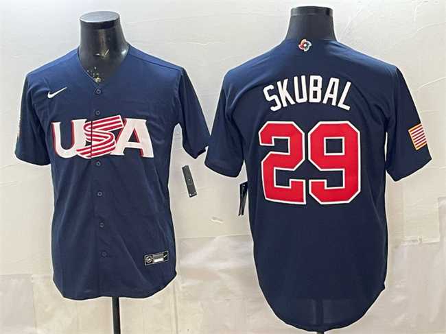 Men's USA #29 Cal Raleigh Navy World Baseball Classic Stitched Jersey,We sell and wholesale Men's USA #29 Cal Raleigh Navy World Baseball Classic Stitched Jersey on line form chian!