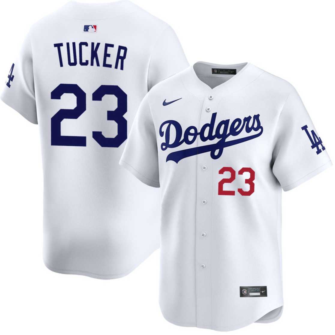Men's Los Angeles Dodgers #23 Kyle Tucker White 2026 Home Limited Stitched Jersey Dzhi,We sell and wholesale Men's Los Angeles Dodgers #23 Kyle Tucker White 2026 Home Limited Stitched Jersey Dzhi on line form chian!