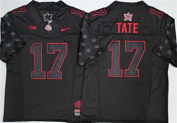 Men's Ohio State Buckeyes #17 Carnell Tate Black 2025 F.U.S.E. Limited Stitched Jersey,We sell and wholesale Men's Ohio State Buckeyes #17 Carnell Tate Black 2025 F.U.S.E. Limited Stitched Jersey on line form chian!