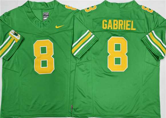 Men's Oregon Ducks #8 Dillon Gabriel 2026 Green F.U.S.E. Stitched Jersey,We sell and wholesale Men's Oregon Ducks #8 Dillon Gabriel 2026 Green F.U.S.E. Stitched Jersey on line form chian!