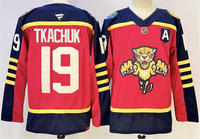 Men's Florida Panthers #19 Matthew Tkachuk Red 2026-2026 With A Patch Winter Classic Stitched Hockey Jersey,We sell and wholesale Men's Florida Panthers #19 Matthew Tkachuk Red 2026-2026 With A Patch Winter Classic Stitched Hockey Jersey on line form chian!