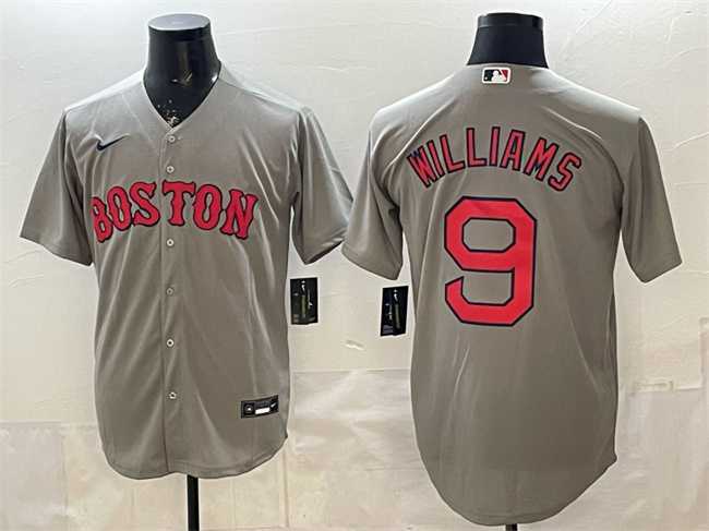 Men's Boston Red Sox #9 Ted Williams Grey Cool Base Stitched Jersey,We sell and wholesale Men's Boston Red Sox #9 Ted Williams Grey Cool Base Stitched Jersey on line form chian!