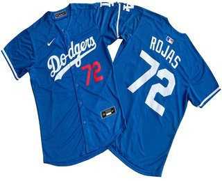 Men's Los Angeles Dodgers #72 Miguel Rojas Blue Limited Stitched Jersey,We sell and wholesale Men's Los Angeles Dodgers #72 Miguel Rojas Blue Limited Stitched Jersey on line form chian!