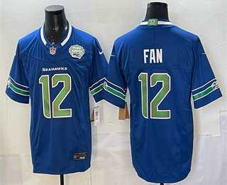 Men's Seattle Seahawks #12 Fan Royal FUSE 2025 NFC West Champions Patch Limited Stitched Jersey Dzhi,We sell and wholesale Men's Seattle Seahawks #12 Fan Royal FUSE 2025 NFC West Champions Patch Limited Stitched Jersey Dzhi on line form chian!