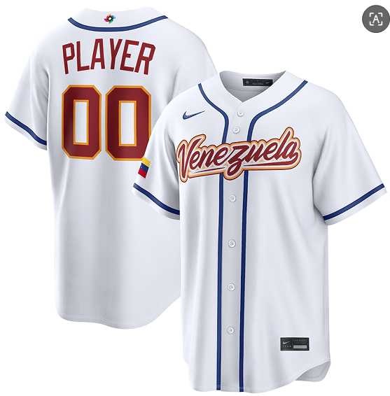 Men's Venezuela Baseball Active Player Custom White 2026 World Baseball Classic Home Stadium Stitched Jersey,We sell and wholesale Men's Venezuela Baseball Active Player Custom White 2026 World Baseball Classic Home Stadium Stitched Jersey on line form chian!