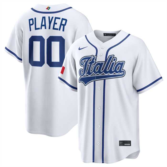 Men's Italy Baseball Active Player Custom 2026 World Baseball Classic Home Stadium Stitched Jersey,We sell and wholesale Men's Italy Baseball Active Player Custom 2026 World Baseball Classic Home Stadium Stitched Jersey on line form chian!
