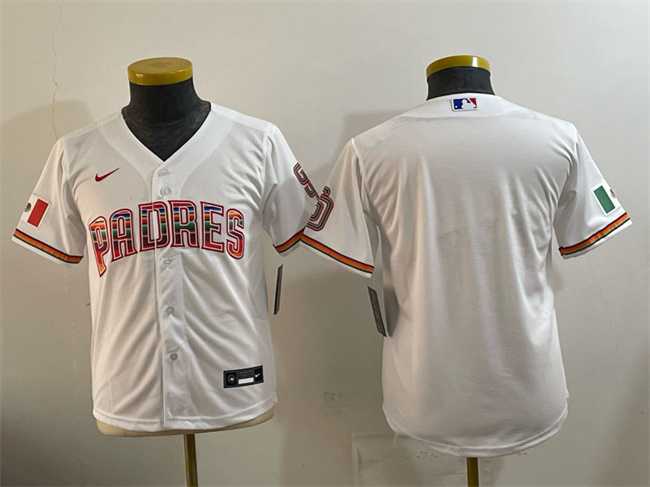 Youth San Diego Padres Blank White Mexico Cool Base Stitched Jersey,We sell and wholesale Youth San Diego Padres Blank White Mexico Cool Base Stitched Jersey on line form chian!