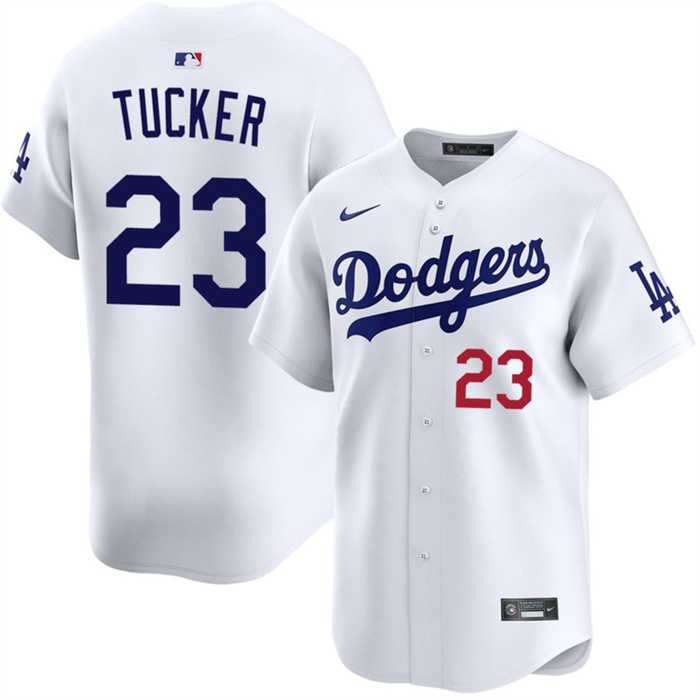 Men's Los Angeles Dodgers #23 Kyle Tucker White 2026 Home Limited Stitched Jersey Dzhi,We sell and wholesale Men's Los Angeles Dodgers #23 Kyle Tucker White 2026 Home Limited Stitched Jersey Dzhi on line form chian!
