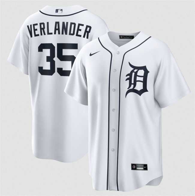 Men's Detroit Tigers #35 Justin Verlander White 2026 Cool Base Stitched Jersey Dzhi,We sell and wholesale Men's Detroit Tigers #35 Justin Verlander White 2026 Cool Base Stitched Jersey Dzhi on line form chian!