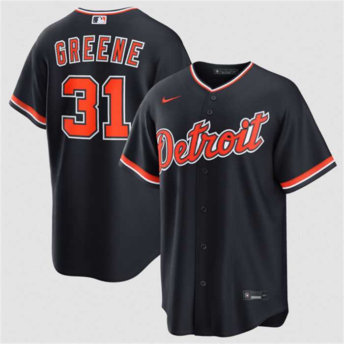Men's Detroit Tigers #31 Riley Greene Navy Alternate Stitched Jersey Dzhi,We sell and wholesale Men's Detroit Tigers #31 Riley Greene Navy Alternate Stitched Jersey Dzhi on line form chian!