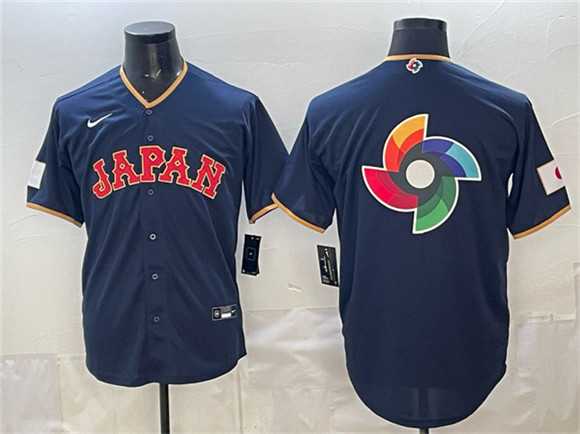 Men's Japan Baseball Team Big Logo Navy 2026 World Baseball Classic Road Stadium Stitched Jersey,We sell and wholesale Men's Japan Baseball Team Big Logo Navy 2026 World Baseball Classic Road Stadium Stitched Jersey on line form chian!