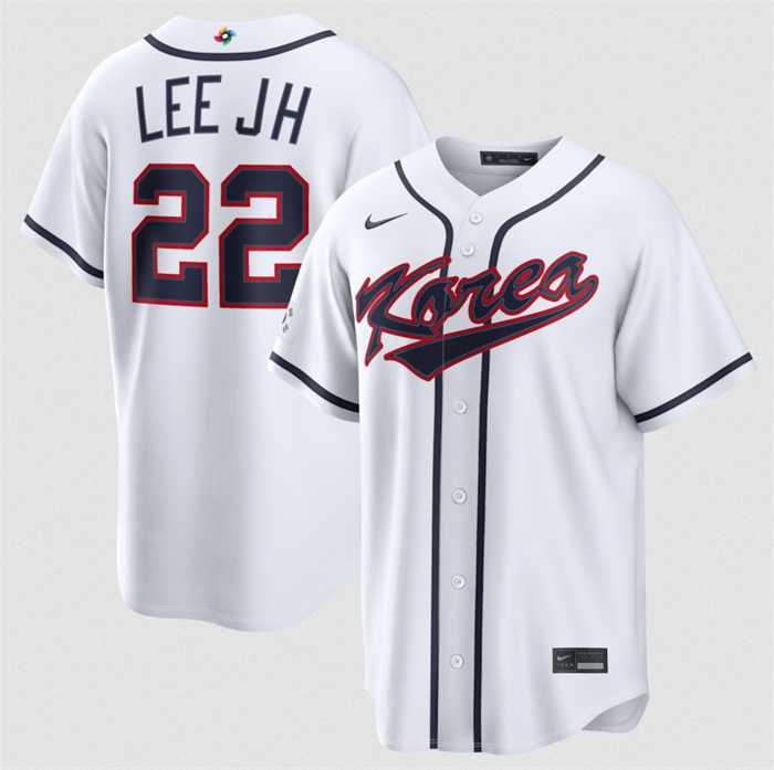Men's Korea Baseball #22 Jung Hoo Lee White 2026 World Baseball Classic Home Stadium Stitched Jersey,We sell and wholesale Men's Korea Baseball #22 Jung Hoo Lee White 2026 World Baseball Classic Home Stadium Stitched Jersey on line form chian!