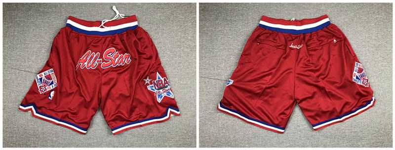 1996 All Star Red Just Don Pocket Shorts,We sell and wholesale 1996 All Star Red Just Don Pocket Shorts on line form chian!