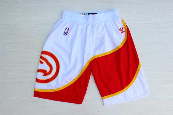 Atlanta Hawks White Hardwood Classics Shorts (Run Small),We sell and wholesale Atlanta Hawks White Hardwood Classics Shorts (Run Small) on line form chian!