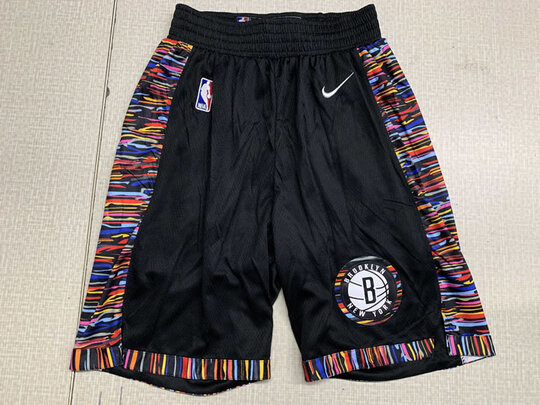 Brooklyn Nets Black City Edition Nike Swingman Shorts (Run Small),We sell and wholesale Brooklyn Nets Black City Edition Nike Swingman Shorts (Run Small) on line form chian!