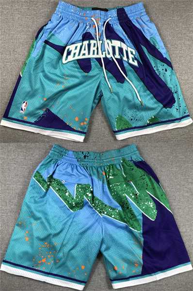 Charlotte Hornets Teal Shorts (Run Small)1,We sell and wholesale Charlotte Hornets Teal Shorts (Run Small)1 on line form chian!