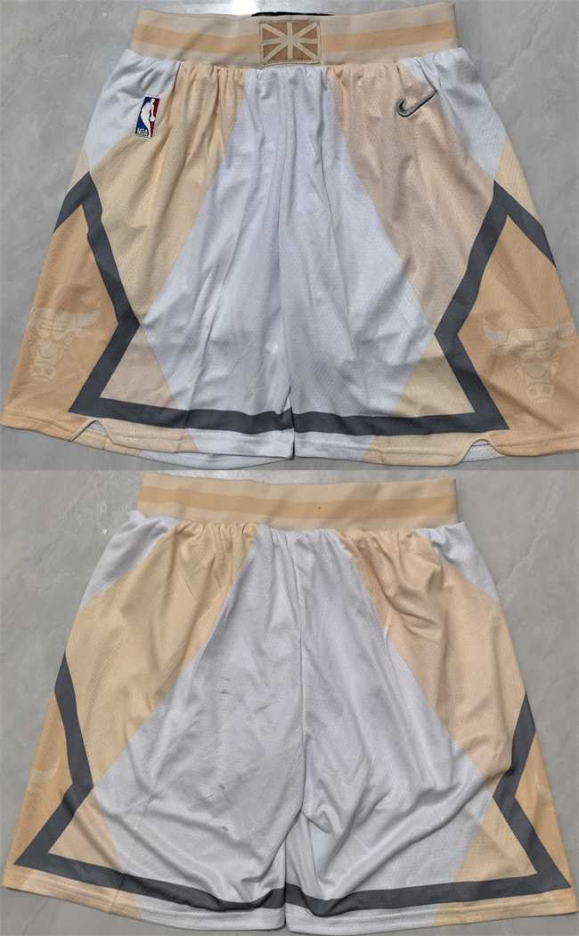 Chicago Bulls White City Edition Grey Shorts (Run Small),We sell and wholesale Chicago Bulls White City Edition Grey Shorts (Run Small) on line form chian!