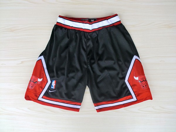 Chicago Bulls NBA Shorts (Run Small) Black,We sell and wholesale Chicago Bulls NBA Shorts (Run Small) Black on line form chian!