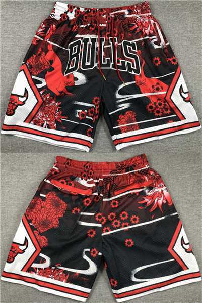 Chicago Bulls Red Black Shorts (Run Small),We sell and wholesale Chicago Bulls Red Black Shorts (Run Small) on line form chian!