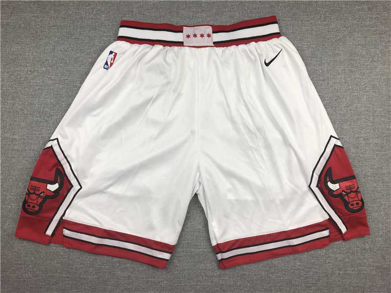 Chicago Bulls White Nike Shorts (Run Small),We sell and wholesale Chicago Bulls White Nike Shorts (Run Small) on line form chian!