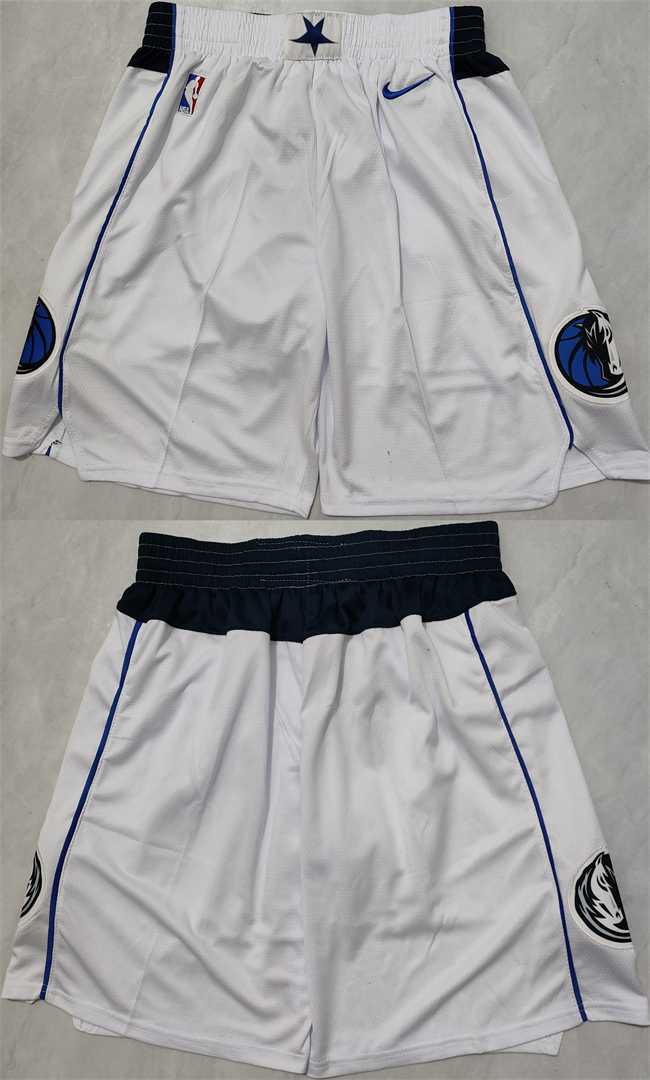 Dallas Mavericks White Shorts (Run Small),We sell and wholesale Dallas Mavericks White Shorts (Run Small) on line form chian!